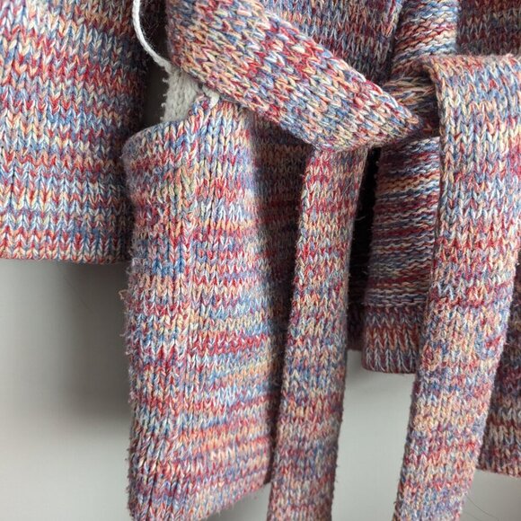 Vintage Knit Boucle Cardigan with belt tie - Picture 5 of 9